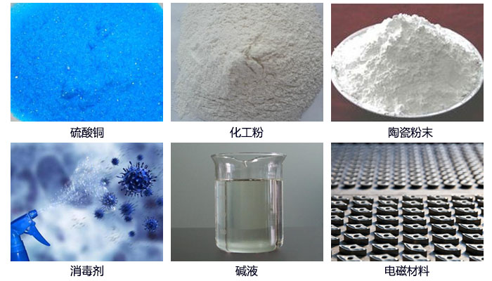 塑料防腐蝕振動篩結構介紹：束環(huán)，網(wǎng)架，振動電機，底筒，出料口，進料口等。